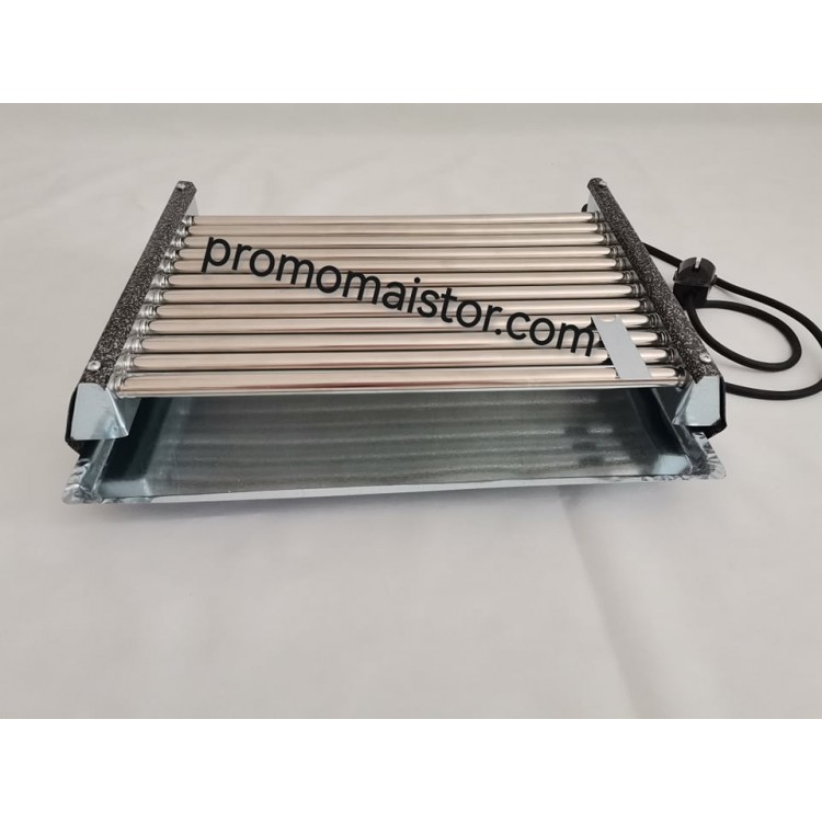 Българска електрическа скара от неръждаема стомана 1600W без капак Българска електрическа скара от неръждаема стомана 1600W без капак