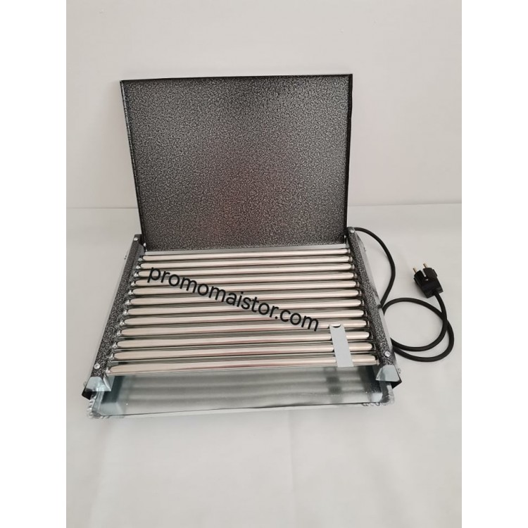 Българска електрическа скара от неръждаема стомана 1600W с капак Българска електрическа скара от неръждаема стомана 1600W с капак