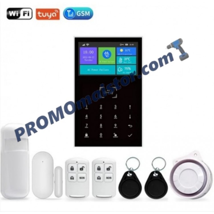GSM Wi-Fi алармена система за дома G-109 Smartlife GSM Wi-Fi алармена система за дома G-109 Smartlife