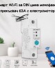 Смарт Wi-Fi за DIN шина монофазен прекъсвач 63А с електромотор Ewelink