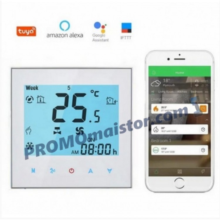 WiFi smart термостат за климатични и вентилационни системи WiFi smart термостат за климатични и вентилационни системи