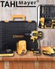 Безчетков акумулаторен ударен гайковерт STAHLMAYER 36V 8Ah + инструменти в куфар