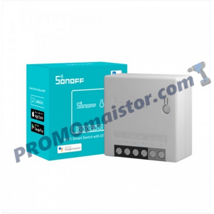 Sonoff Mini r2 - Wifi прекъсвач за контакти, ключ за осветление, девиатор Sonoff Mini r2 - Wifi прекъсвач за контакти, ключ за осветление, девиатор