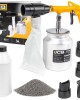 Пневматичен пясъкоструен пистолет JCB, 1л, 4 дюзи Пневматичен пясъкоструен пистолет JCB, 1л, 4 дюзи