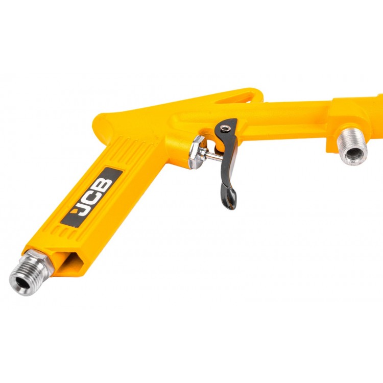 Пневматичен пясъкоструен пистолет JCB, 1л, 4 дюзи Пневматичен пясъкоструен пистолет JCB, 1л, 4 дюзи