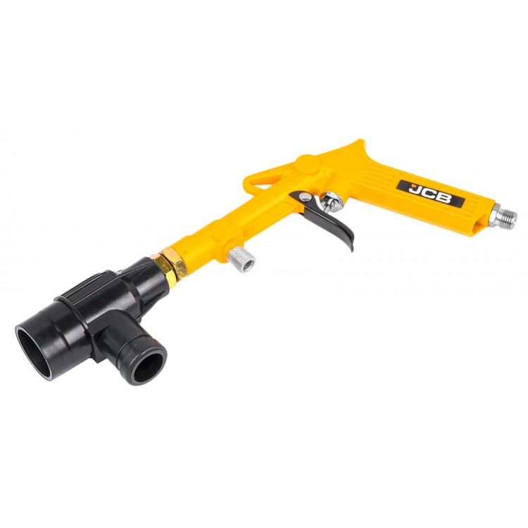 Пневматичен пясъкоструен пистолет JCB, 1л, 4 дюзи Пневматичен пясъкоструен пистолет JCB, 1л, 4 дюзи
