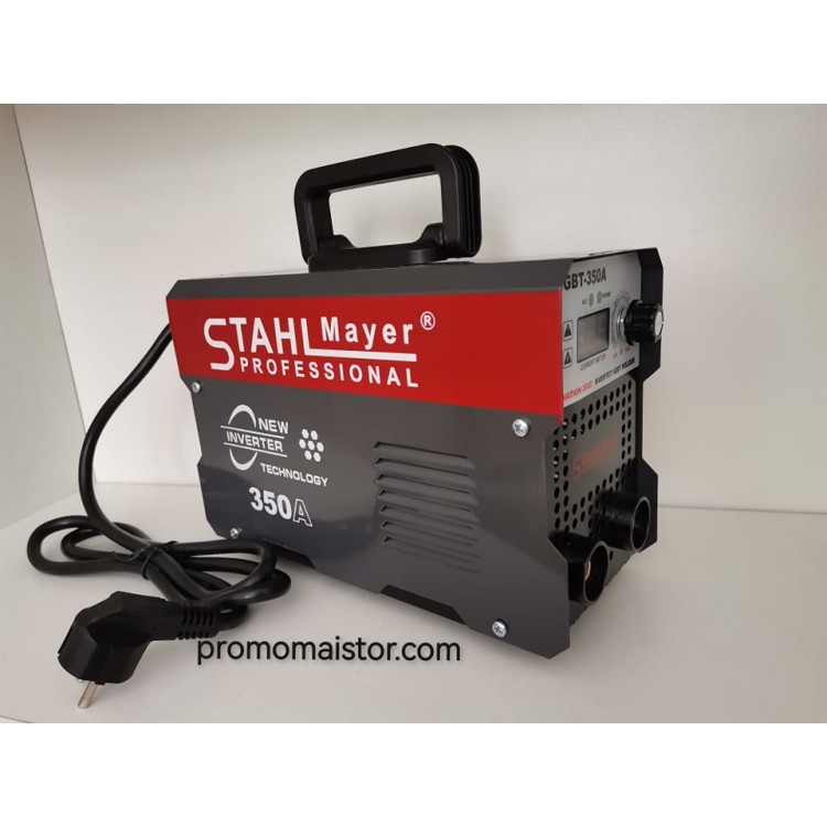 Инверторен електрожен STAHL MAYER 350A Инверторен електрожен STAHL MAYER 350A