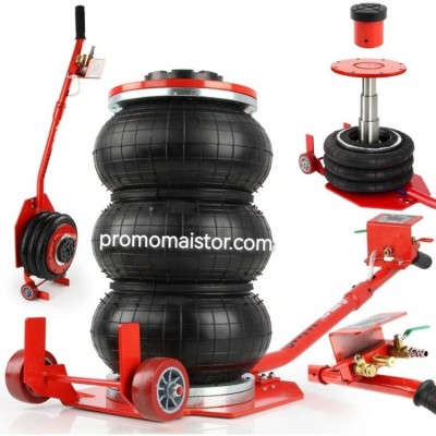 Пневматичен крик тип балон 3,5 тона MarPol + приставка за увеличаване на височината Пневматичен крик тип балон 3,5 тона MarPol + приставка за увеличаване на височината