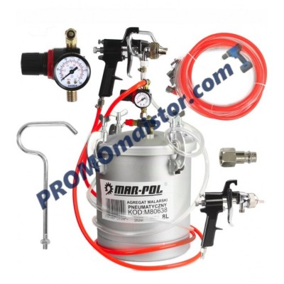 Пневматичен агрегат за боядисване 8 литра MARPOL Пневматичен агрегат за боядисване 8 литра MARPOL