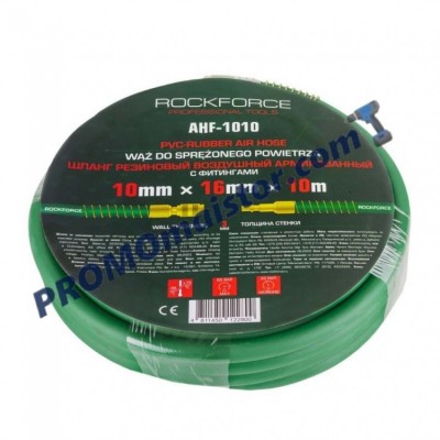 Маркуч за въздух 10 х 16 мм. 10 метра ROCKFORCE Маркуч за въздух 10 х 16 мм. 10 метра ROCKFORCE