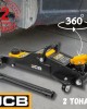 Нископрофилен крик тип крокодил с въртяща се дръжка JCB 2 тона Нископрофилен крик тип крокодил с въртяща се дръжка JCB 2 тона