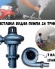 Приставка водна помпа за тример със 7 или 9 шлици Приставка водна помпа за тример със 7 или 9 шлици