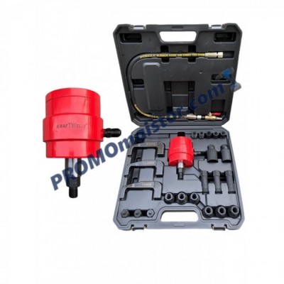 Пневматичен комплект за демонтаж на дизелови инжектори / дюзи KRAFTWELLE Пневматичен комплект за демонтаж на дизелови инжектори / дюзи KRAFTWELLE