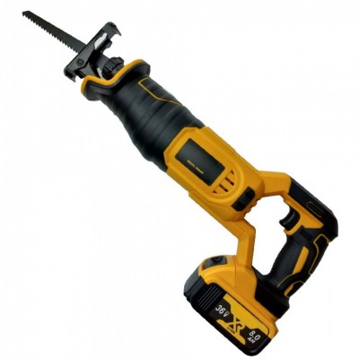 Безчетков aкумулаторен саблен трион  с 2бр. батерии 36V 8Ah