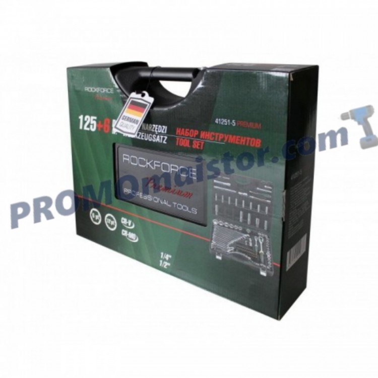 Гедоре ROCKFORCE Premium 125 + 6 части Гедоре ROCKFORCE Premium 125 + 6 части