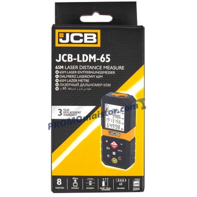 Акумулаторна лазерна ролетка JCB 65 м Акумулаторна лазерна ролетка JCB 65 м