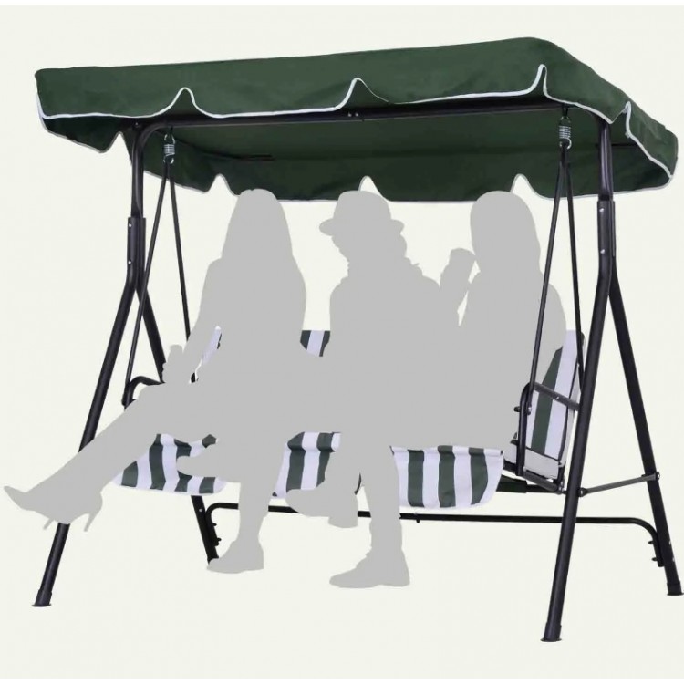 Градинска люлка тип пейка триместна Градинска люлка тип пейка триместна