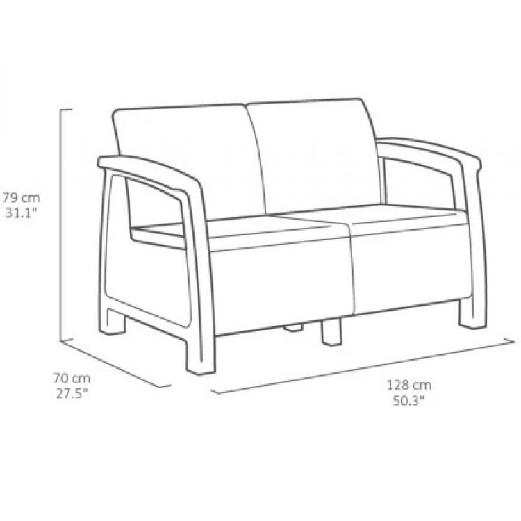 Градински комплект NAVARA Градински комплект NAVARA