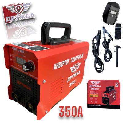Инверторен електрожен 350А с дисплей ДРУЖБА + соларна маска Инверторен електрожен 350А с дисплей ДРУЖБА + соларна маска