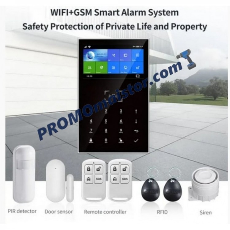 GSM Wi-Fi алармена система за дома G-109 Smartlife GSM Wi-Fi алармена система за дома G-109 Smartlife