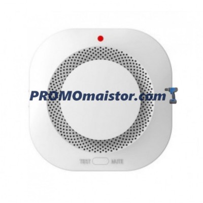 Безжичен сензор за дим за GSM / Wi-Fi алармени системи 433 mHz Безжичен сензор за дим за GSM / Wi-Fi алармени системи 433 mHz