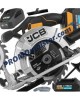 Акумулаторен ръчен циркуляр JCB 18V 165 мм. + сак за инструменти Акумулаторен ръчен циркуляр JCB 18V 165 мм. + сак за инструменти