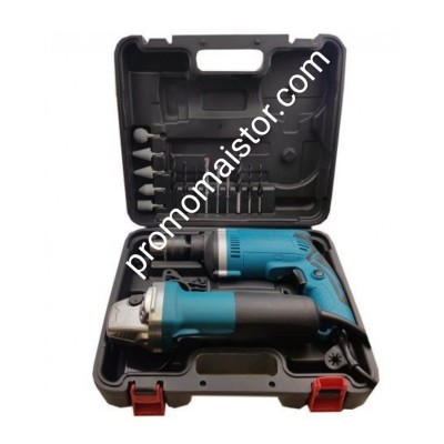 ПРОМО ПАКЕТ Ъглошлайф и бормашина 1100W