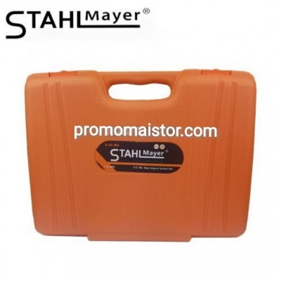 Ударни вложки STAHLMAYER 1/2" 20 части (10–38) Ударни вложки STAHLMAYER 1/2" 20 части (10–38)