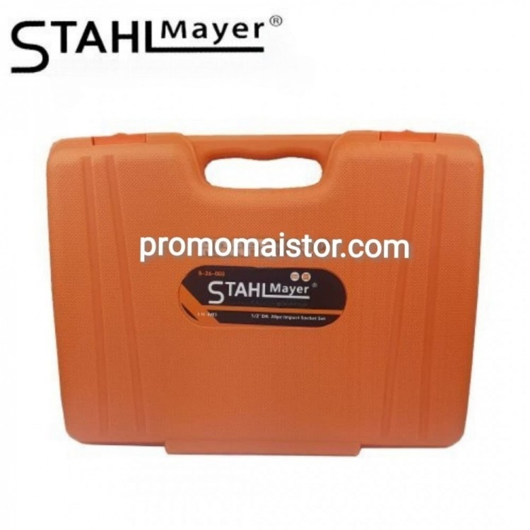 Ударни вложки STAHLMAYER 1/2" 20 части (10–38)