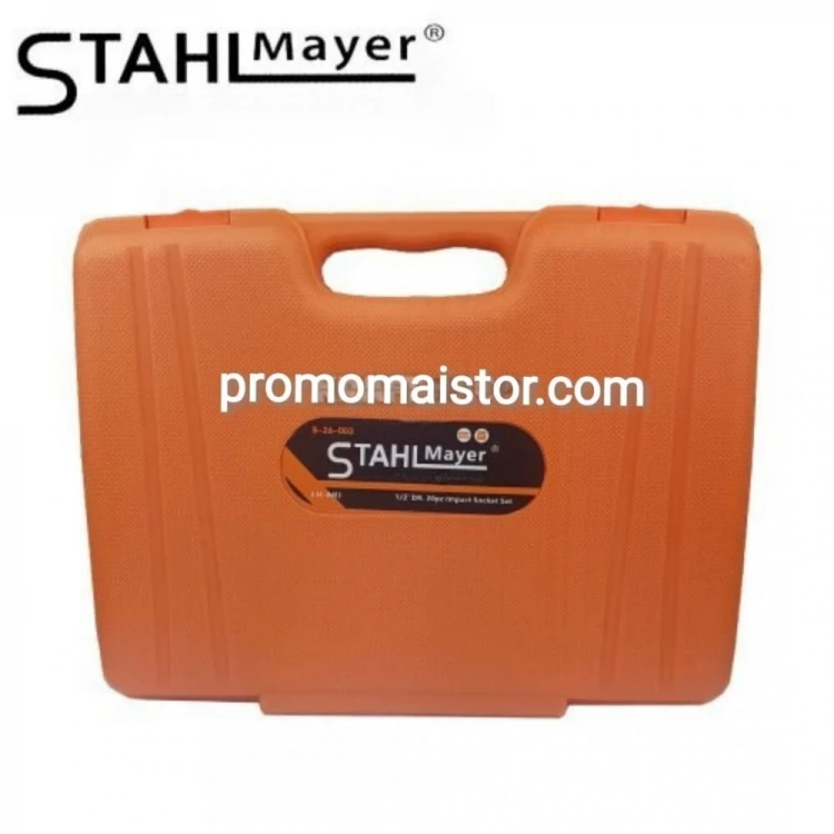 Ударни вложки STAHLMAYER 1/2" 20 части (10–38) Ударни вложки STAHLMAYER 1/2" 20 части (10–38)