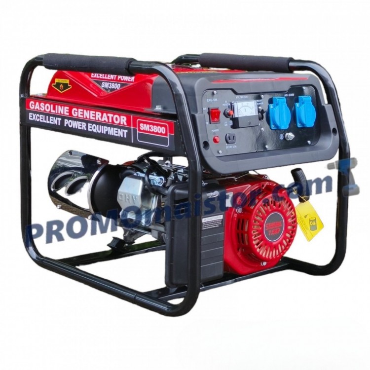 Четиритактов генератор за ток STAHLMAYER 3,8kW - Агрегат Четиритактов генератор за ток STAHLMAYER 3,8kW - Агрегат