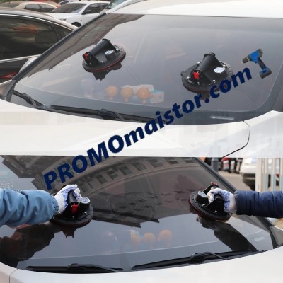 Вакуум за плочки с помпа и манометър STAHLMAYER Вакуум за плочки с помпа и манометър STAHLMAYER