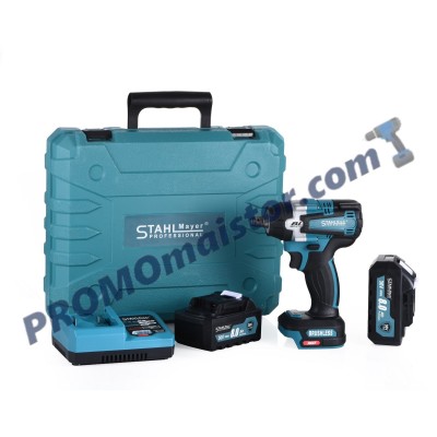 Акумулаторен ударен комбиниран гайковерт-винтоверт STAHLMAYER + инструменти в куфар Акумулаторен ударен комбиниран гайковерт-винтоверт STAHLMAYER + инструменти в куфар
