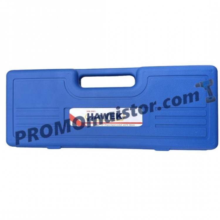 Ударни Вложки Hawek 1/2" 15-части Ударни Вложки Hawek 1/2" 15-части