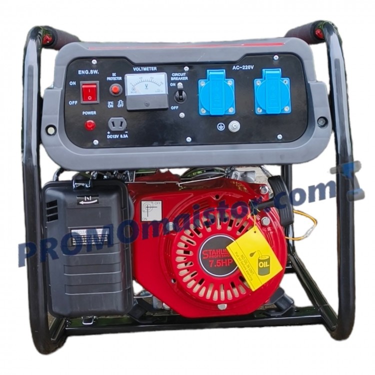 Четиритактов генератор за ток STAHLMAYER 3,8kW - Агрегат Четиритактов генератор за ток STAHLMAYER 3,8kW - Агрегат