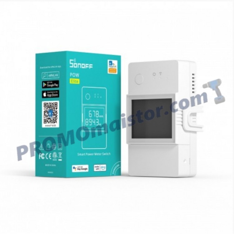 Sonoff pow elite - WiFi управляем прекъсвач с вграден електромер POWR316D Sonoff pow elite - WiFi управляем прекъсвач с вграден електромер POWR316D