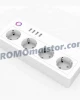 WiFi смарт разклонител 16А с 4 EU гнезда, 4 USB - Smartlife, TUYA WiFi смарт разклонител 16А с 4 EU гнезда, 4 USB - Smartlife, TUYA