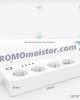 WiFi смарт разклонител 16А с 4 EU гнезда, 4 USB - Smartlife, TUYA WiFi смарт разклонител 16А с 4 EU гнезда, 4 USB - Smartlife, TUYA