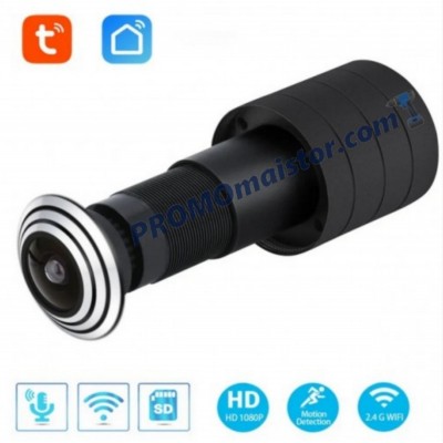 WiFi камера за шпионка на врата Tuya, Smartlife WiFi камера за шпионка на врата Tuya, Smartlife