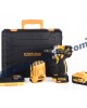 Безчетков акумулаторен ударен гайковерт STAHLMAYER 36V 8Ah + инструменти в куфар