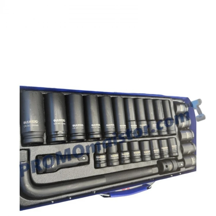 Ударни Вложки Hawek 1/2" 27-части Ударни Вложки Hawek 1/2" 27-части