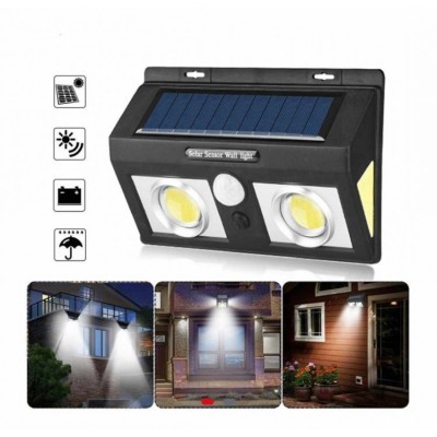 Комплект 3 броя соларна лампа с двойна лупа CL-5066