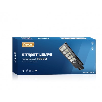 Комплект 3 броя соларна лампа LYLU 2000W 