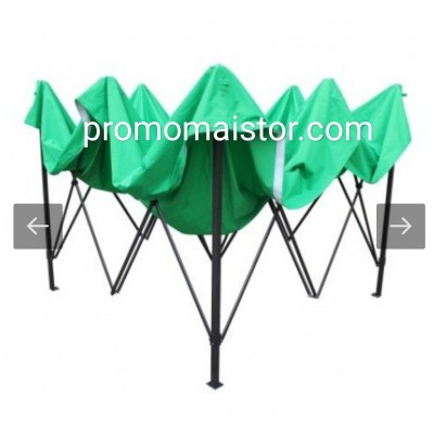 Супер усилена сгъваема градинска шатра тип хармоника 3х3 м.