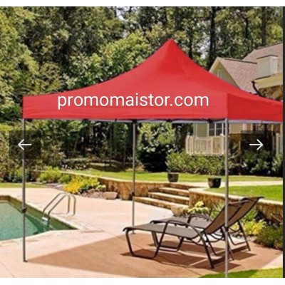 Супер усилена сгъваема градинска шатра тип хармоника 3х3 м.