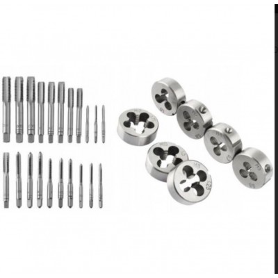 Комплект от 32 части метчици и плашки ROCKFORCE Комплект от 32 части метчици и плашки ROCKFORCE